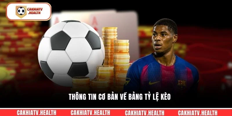 Thông tin cơ bản về bảng Tỷ Lệ Kèo